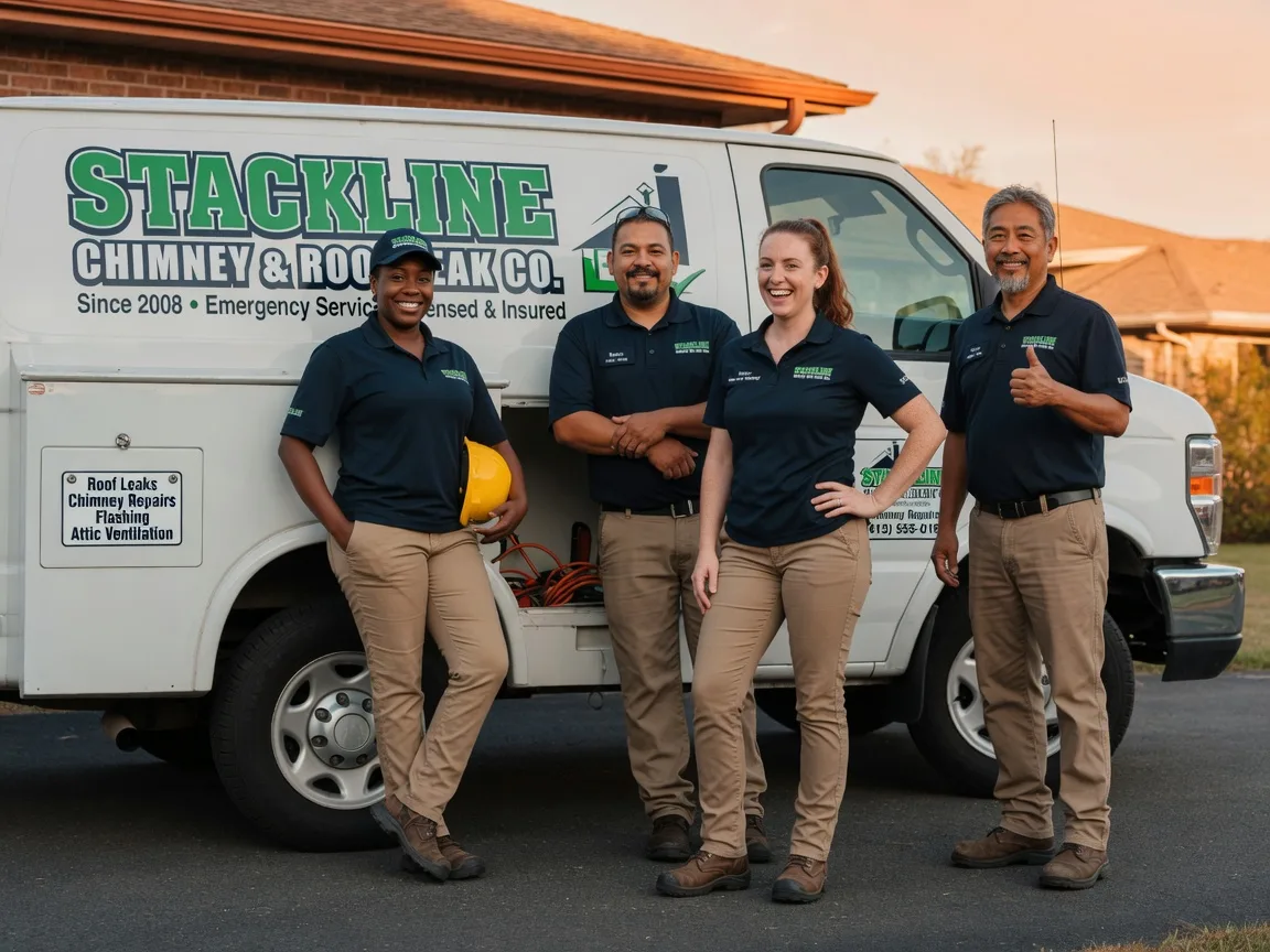 Chimney flashing repair company in Girard, GA